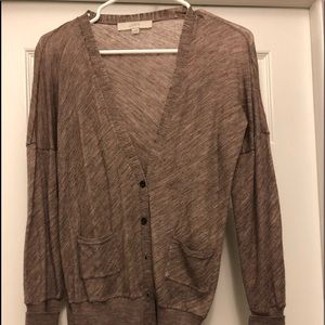 Grandfather brown cardigan